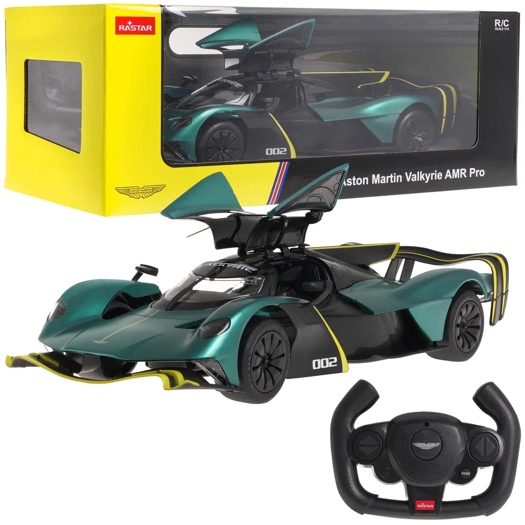 R Aston Martin Valkyrie AMR Pro Ciemno Zielony RASTAR