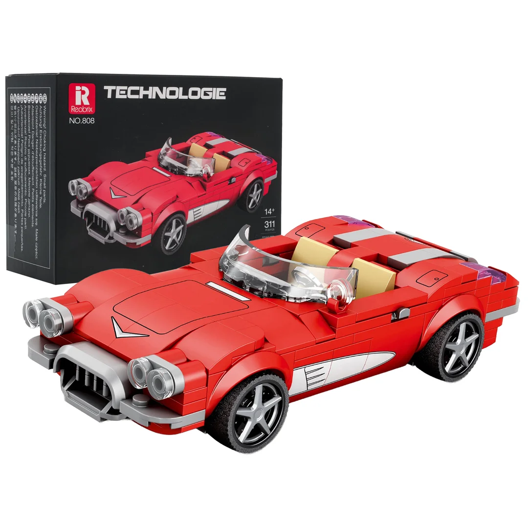 Zestaw Klocków Auto Kabriolet