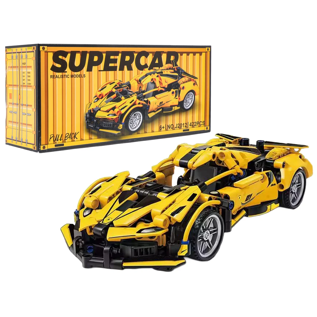 Zestaw Klocków Auto Sportowe