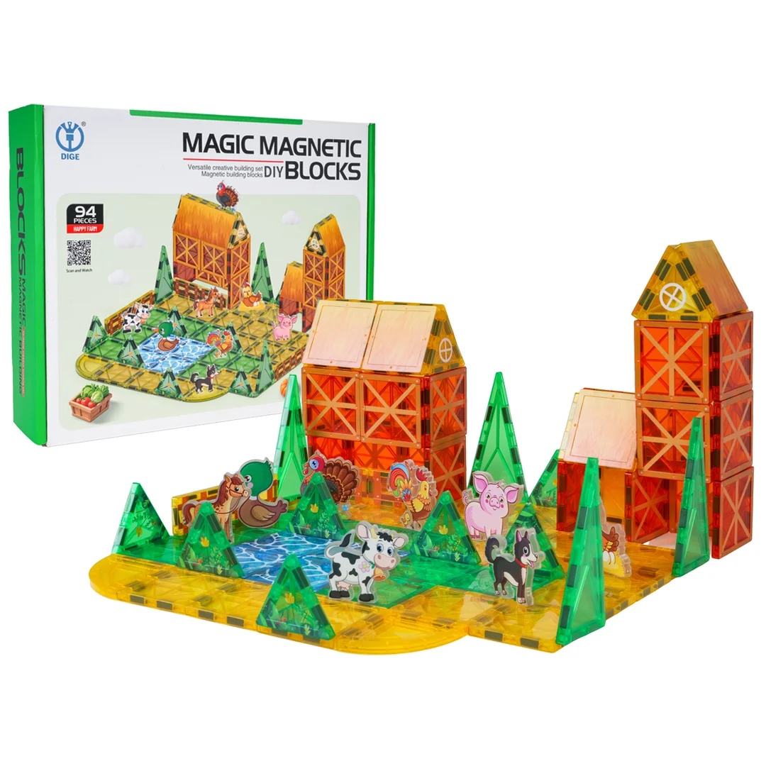 Zestaw Klocków Magnetycznych