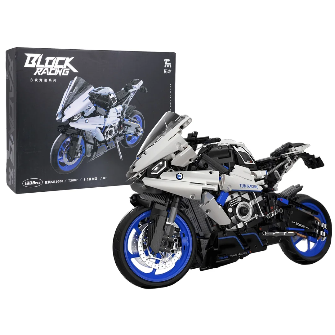 Zestaw Klocków Motocykl