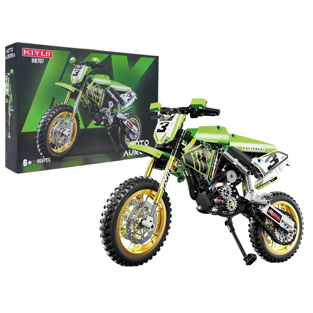 Zestaw Klocków Motocykl