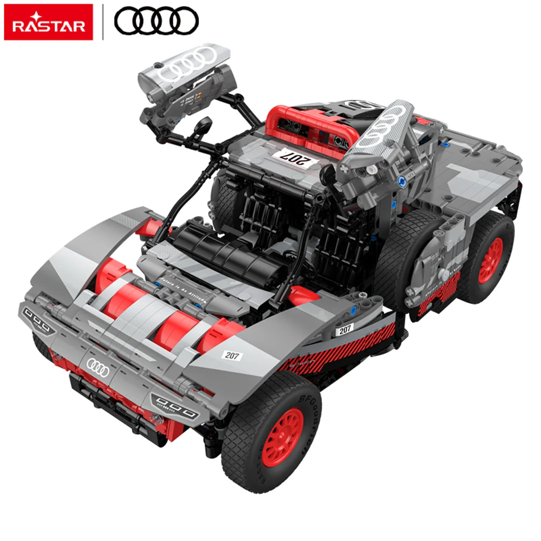 Autko Audi RS Q e tron Szary RASTAR