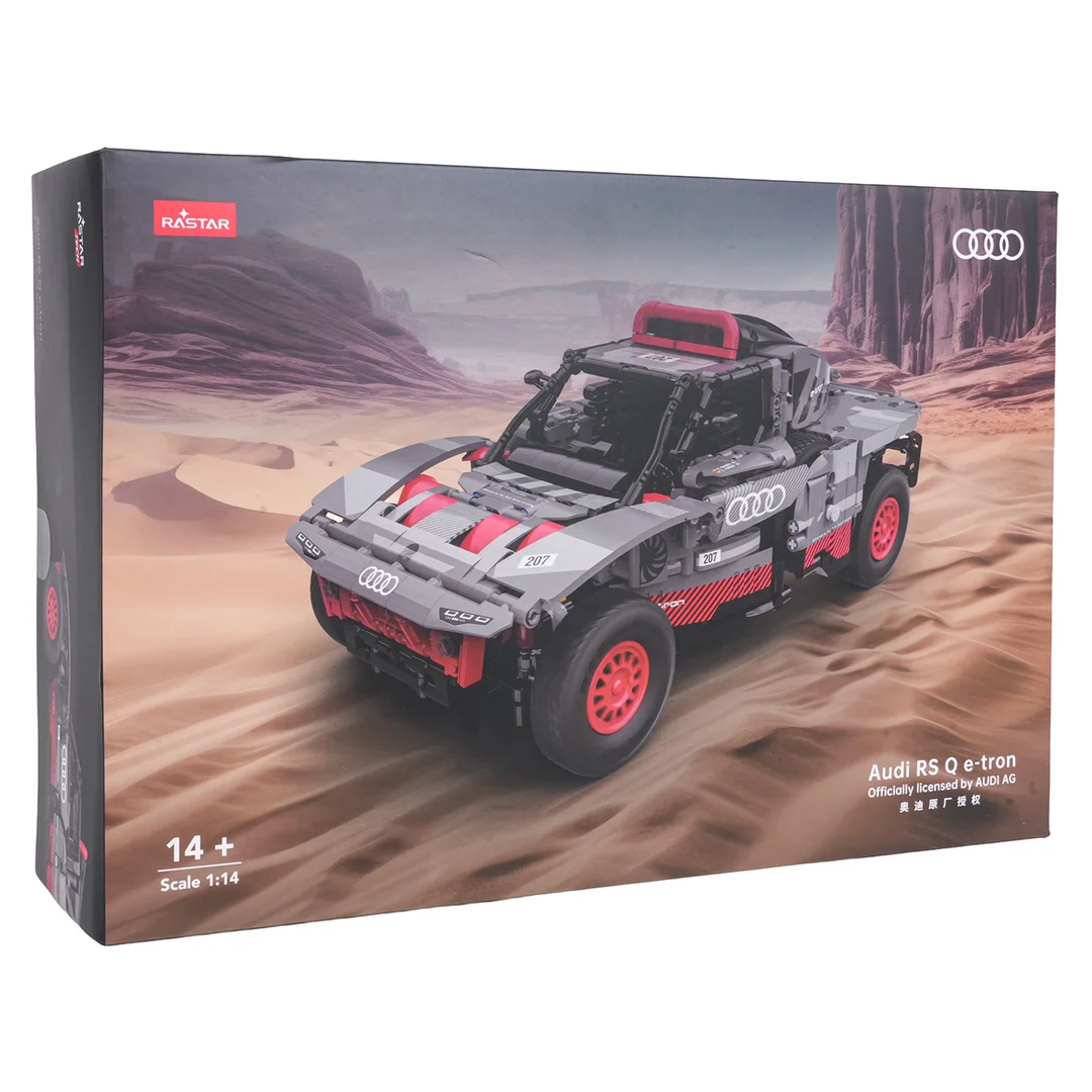 Autko Audi RS Q e tron Szary RASTAR
