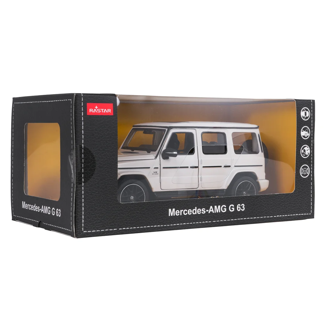Autko Mercedes Biały RASTAR