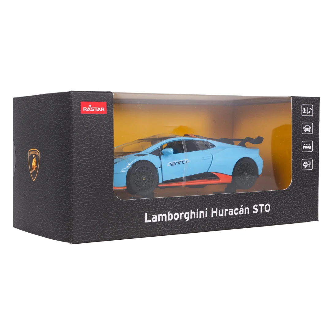 Autko Lamborghini Huracan STO Niebieski RASTAR