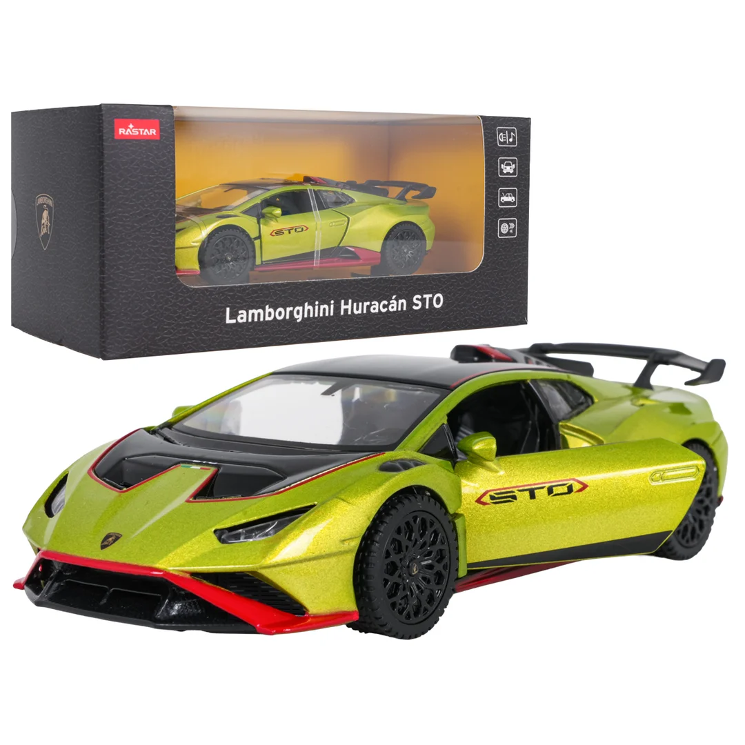 Autko Lamborghini Huracan STO Zielony RASTAR