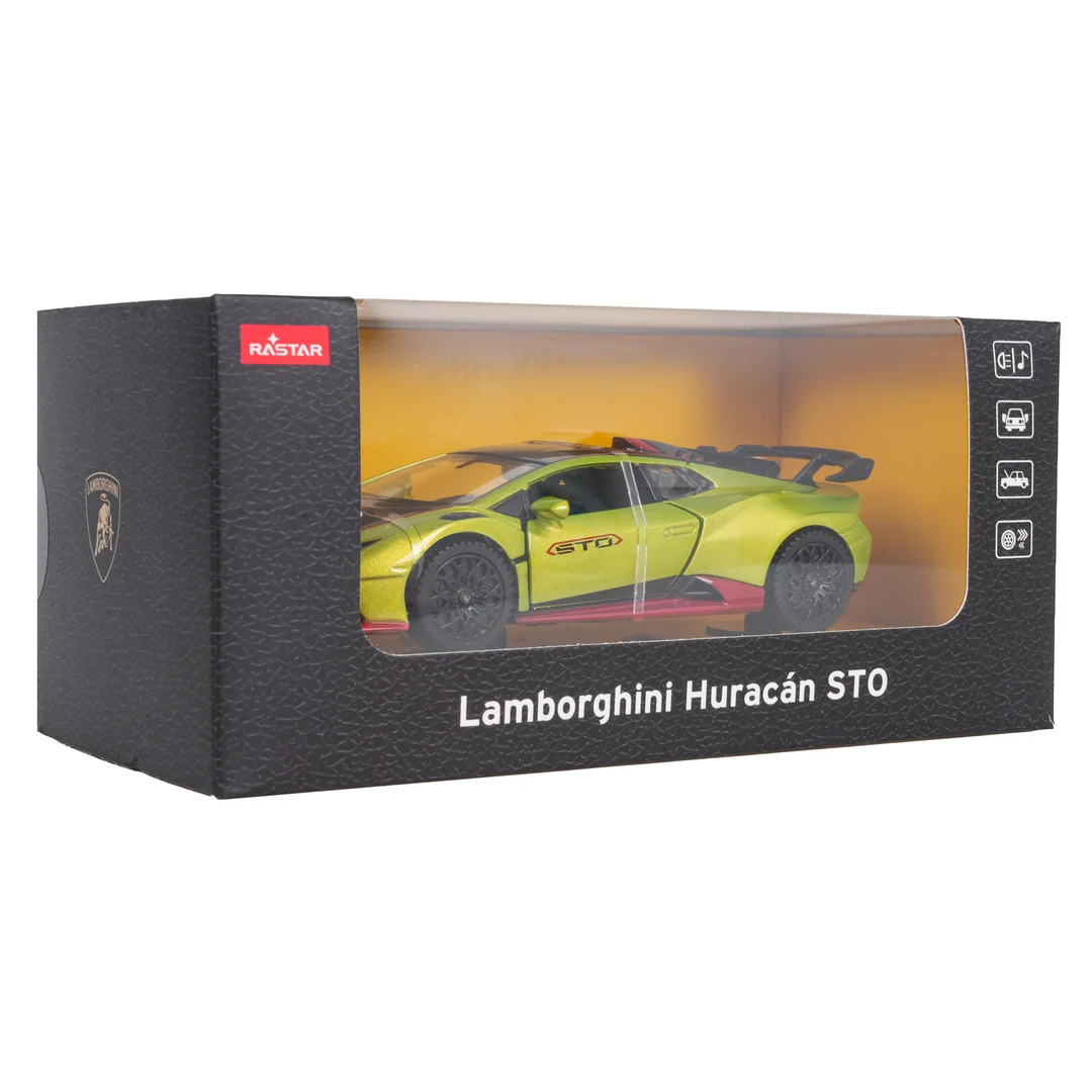 Autko Lamborghini Huracan STO Zielony RASTAR