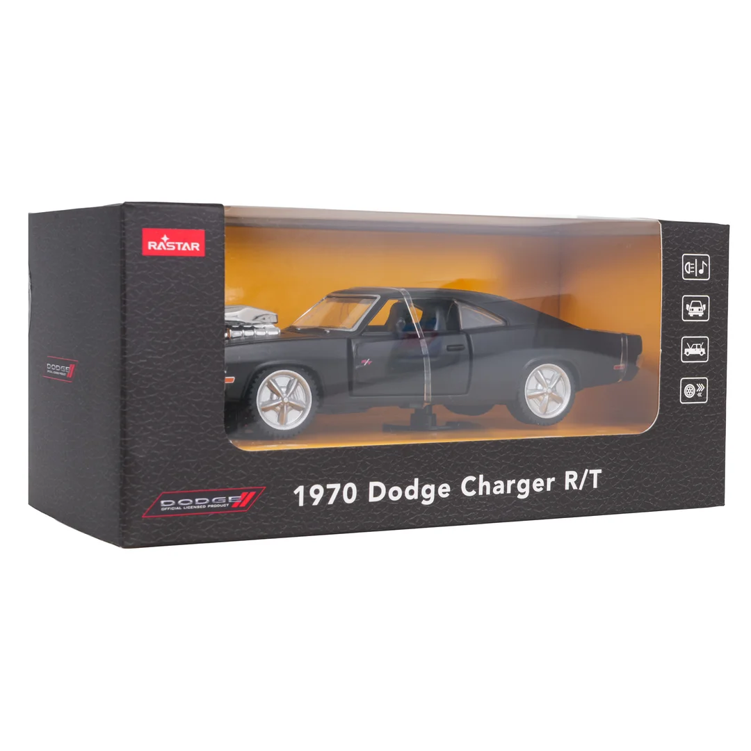 Autko Dodge Charger R T Czarny RASTAR