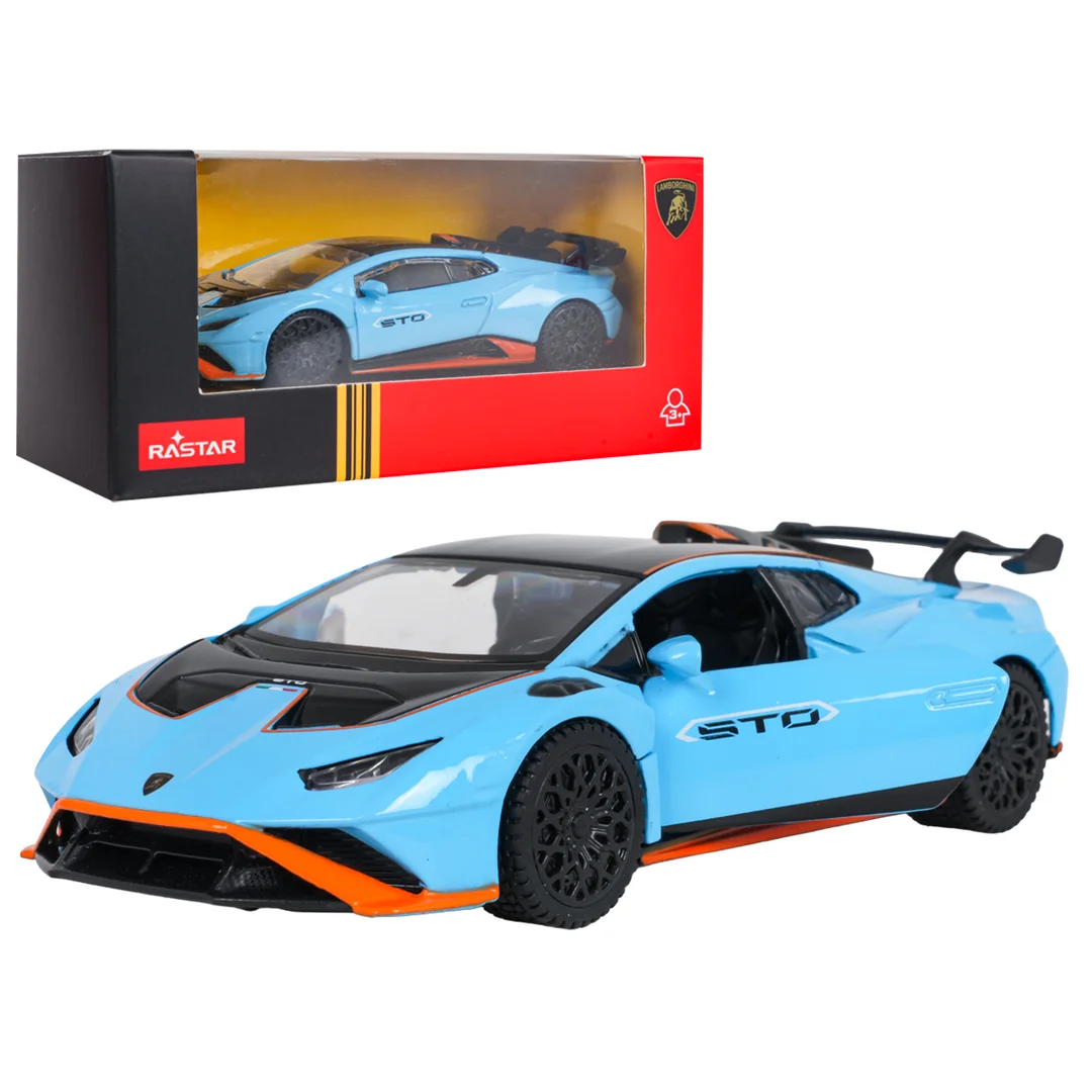 Autko Lamborghini Huracan STO Niebieskie RASTAR