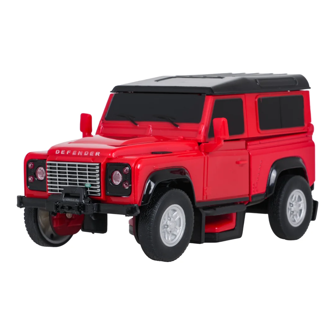 Autko Land Rover Defender Czerwony RASTAR