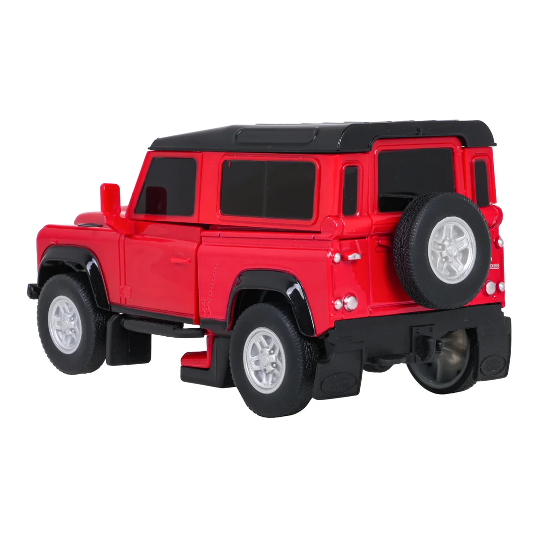 Autko Land Rover Defender Czerwony RASTAR