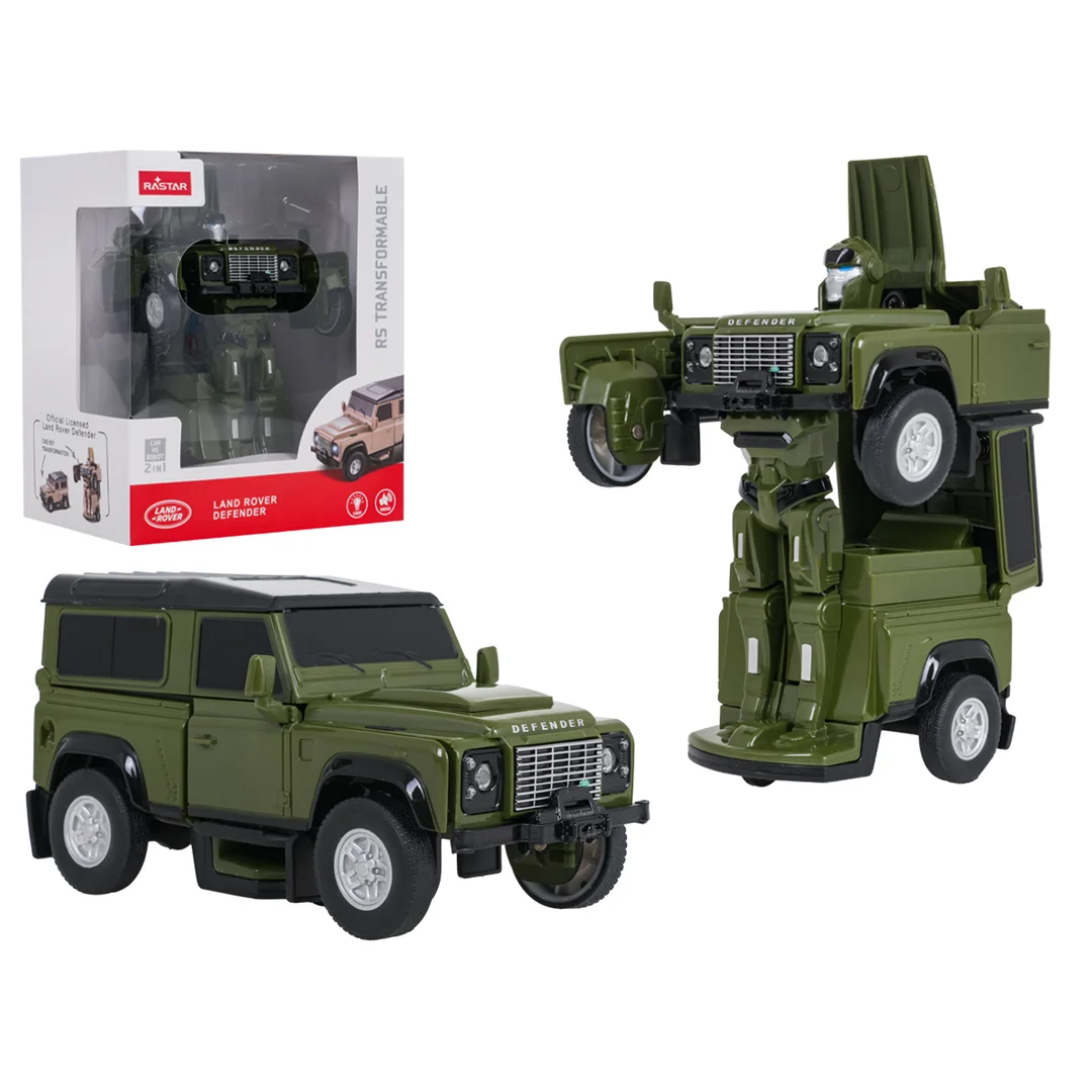 Autko Land Rover Defender Zielony RASTAR