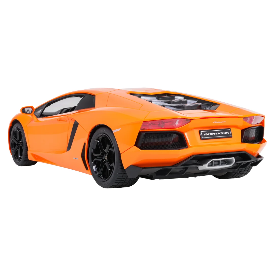 Autko R Lamborghini Aventador Pomarańczowe RASTAR