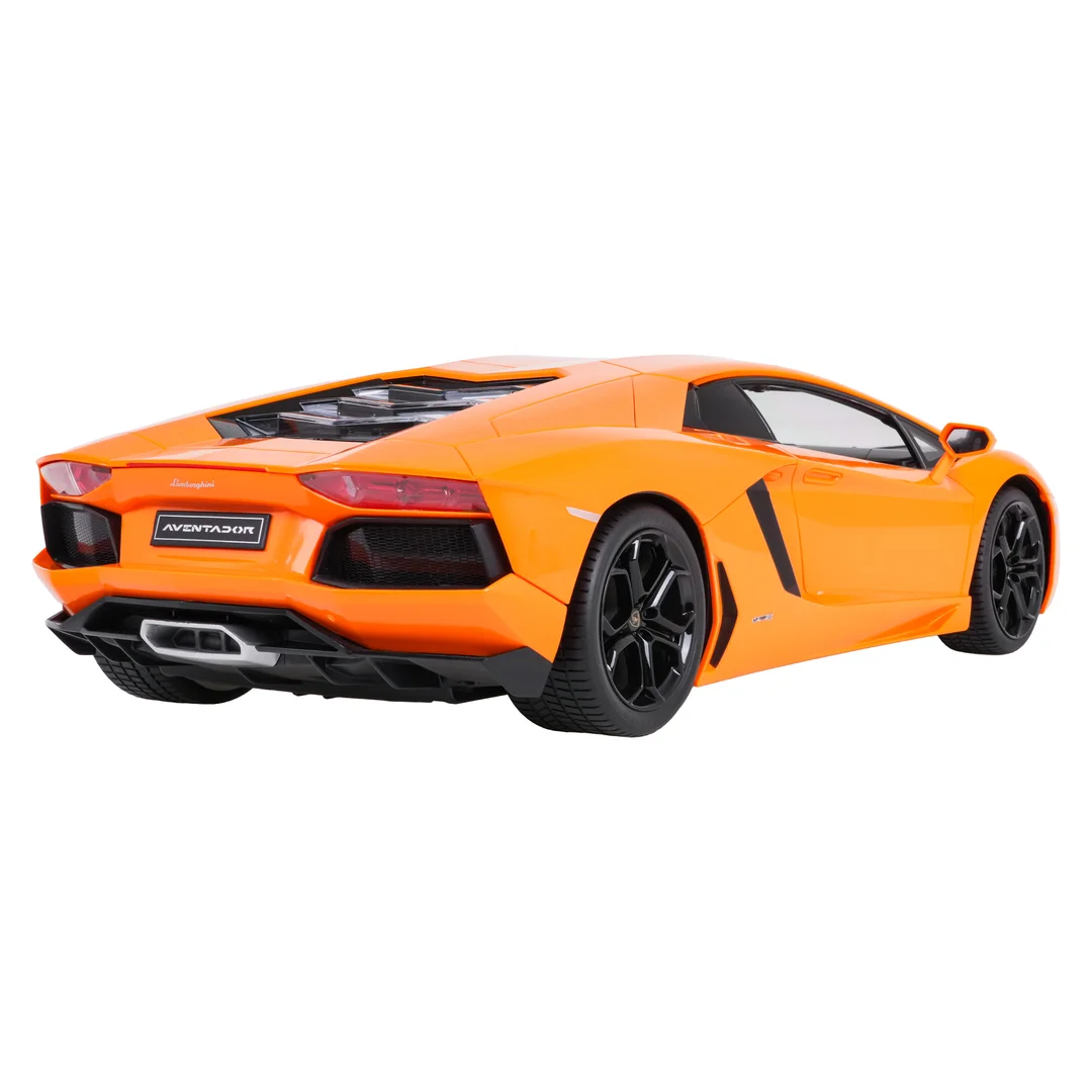 Autko R Lamborghini Aventador Pomarańczowe RASTAR