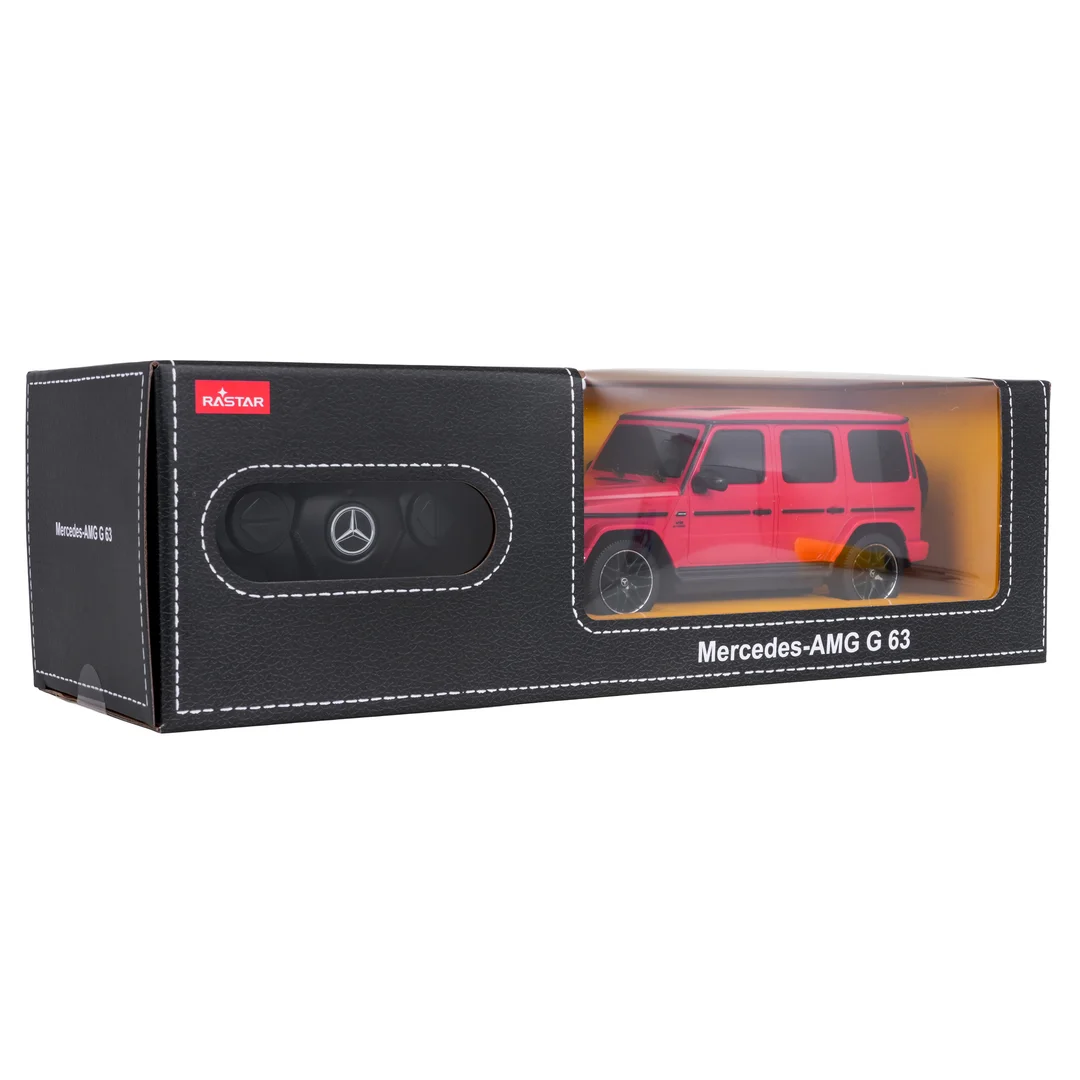 Autko R Mercedes Czerwony RASTAR
