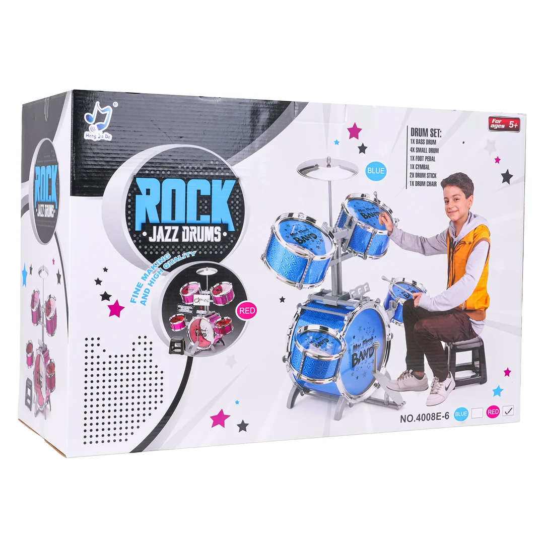 Duża Perkusja ROCK BAND Różowa