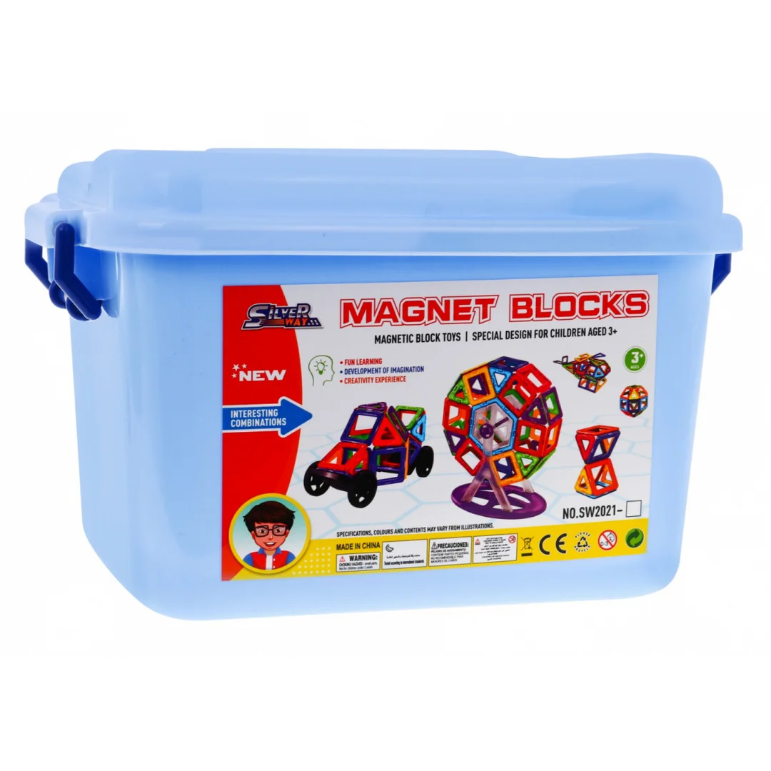 Giga Zestaw Klocków Magnetycznych