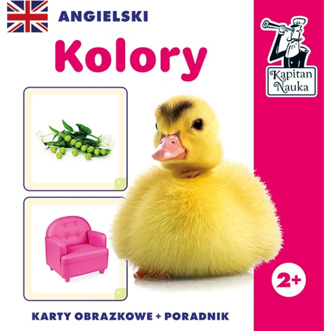 Gra edukacyjna „Angielski kolory” dla Nauka języka angielskiego Nauka nazw kolorów