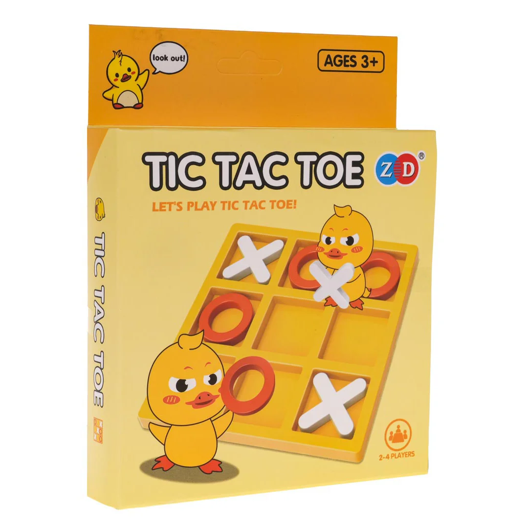 Gra Logiczna Kółko i Krzyżyk MINI Kaczka