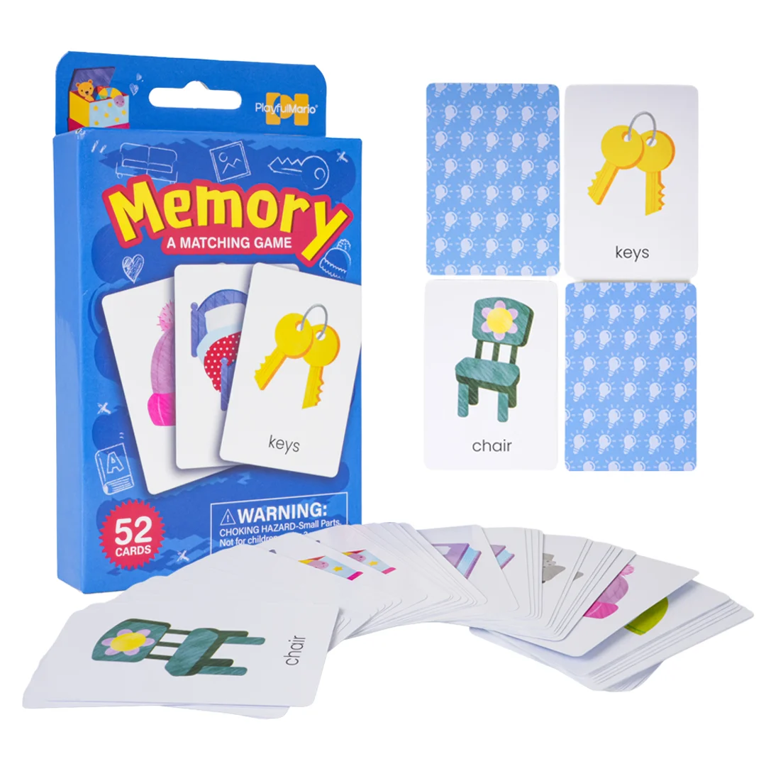 Gra Logiczna Memory z Nauką Angielskiego