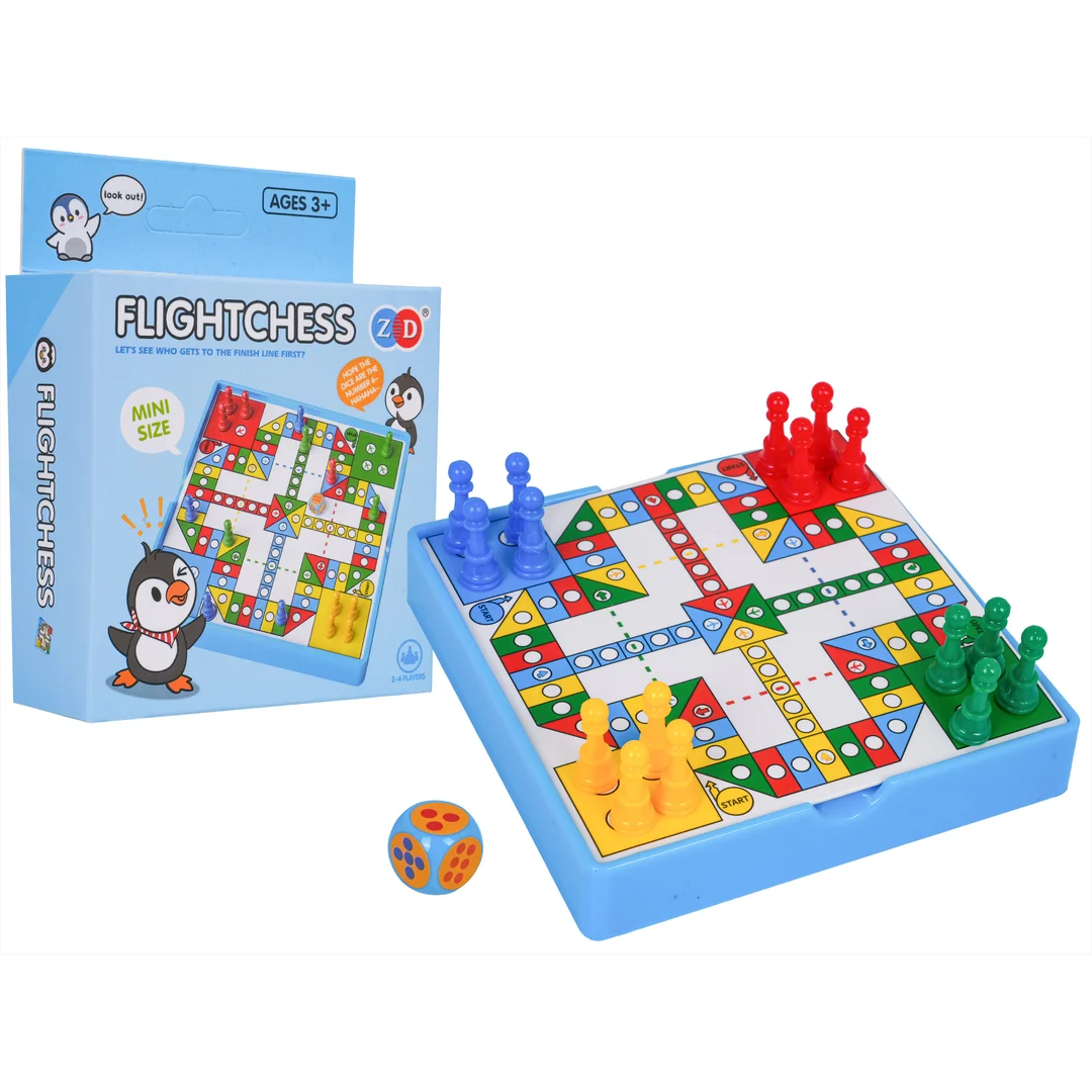 Gra Planszowa LUDO MINI Pingwin