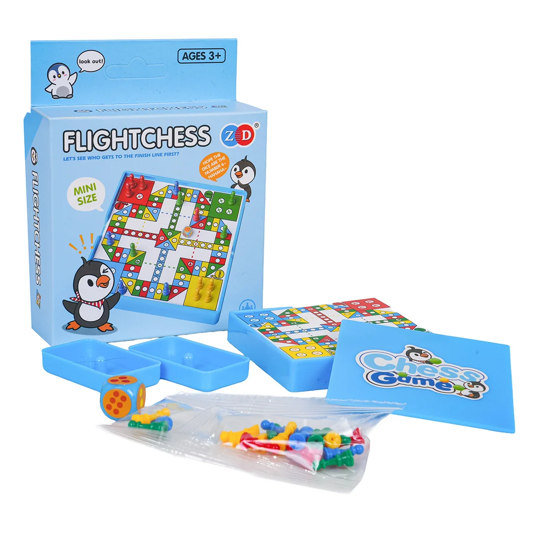 Gra Planszowa LUDO MINI Pingwin