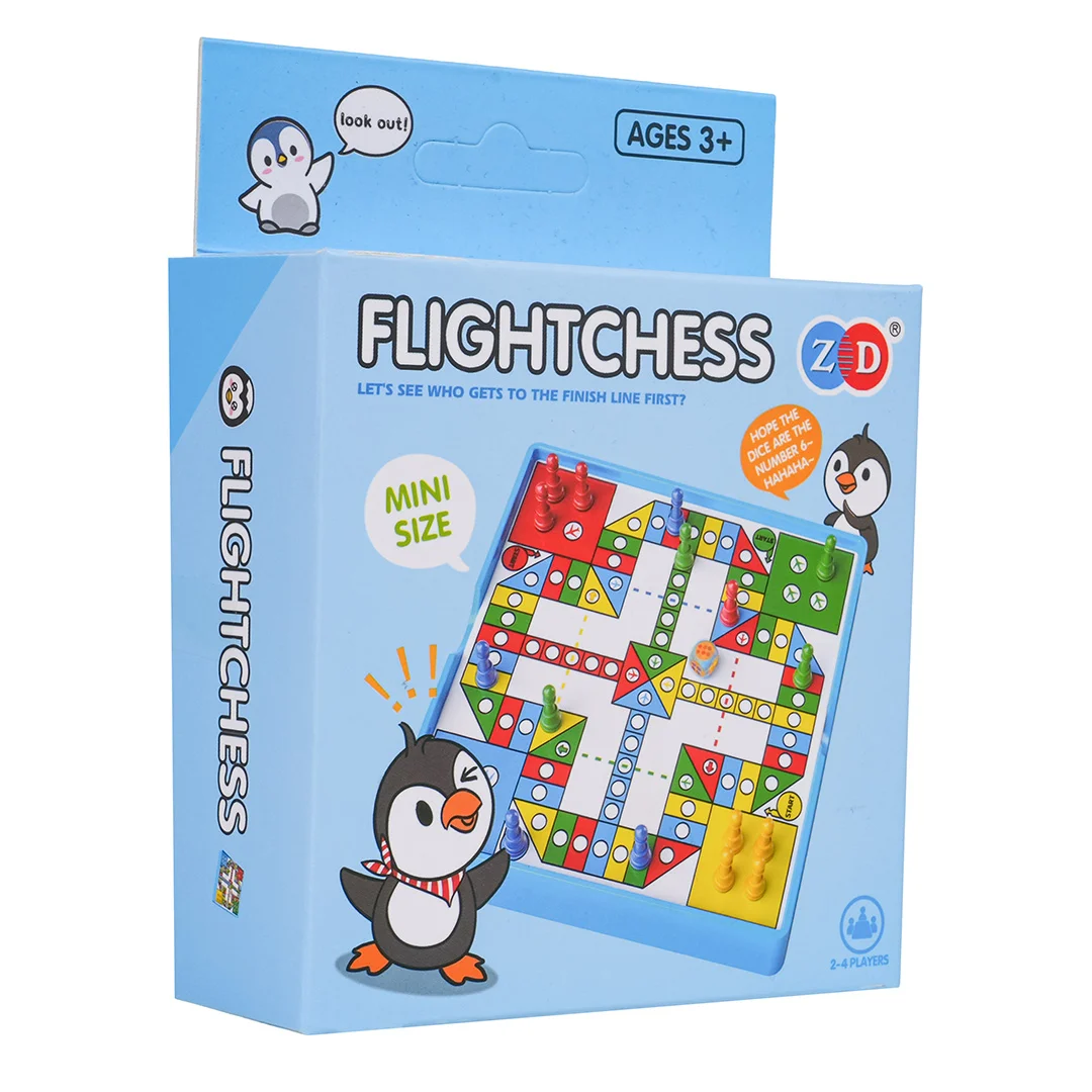 Gra Planszowa LUDO MINI Pingwin