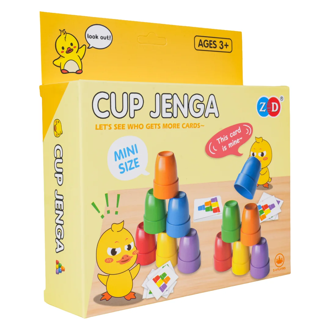Gra Zręcznościowa MINI Kubeczki Karty Edycja Kaczuszka