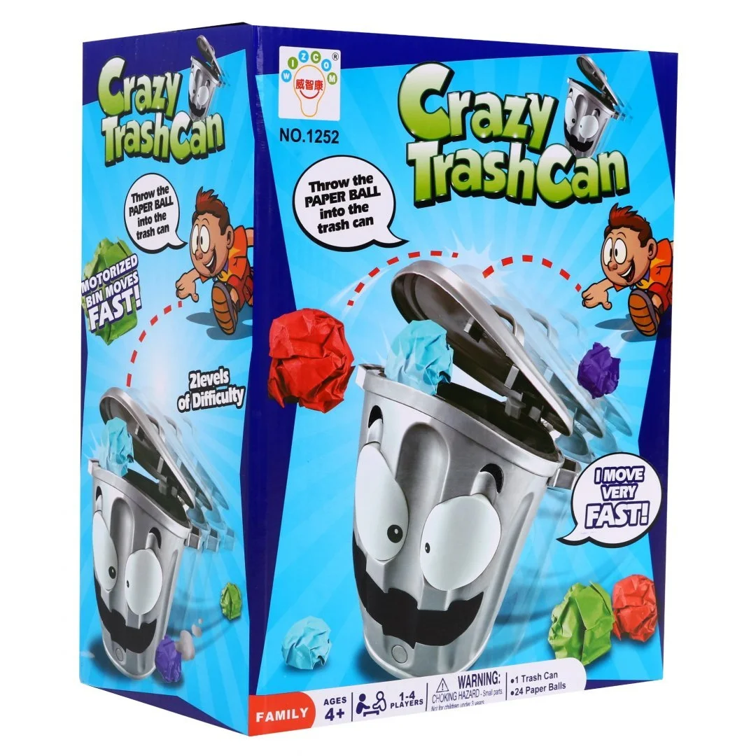 Gra Zwariowany Kosz na Śmieci