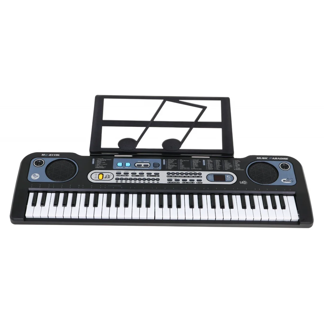 Keyboard z podświetlanymi klawiszami dla Mikrofon Stojak na nuty model