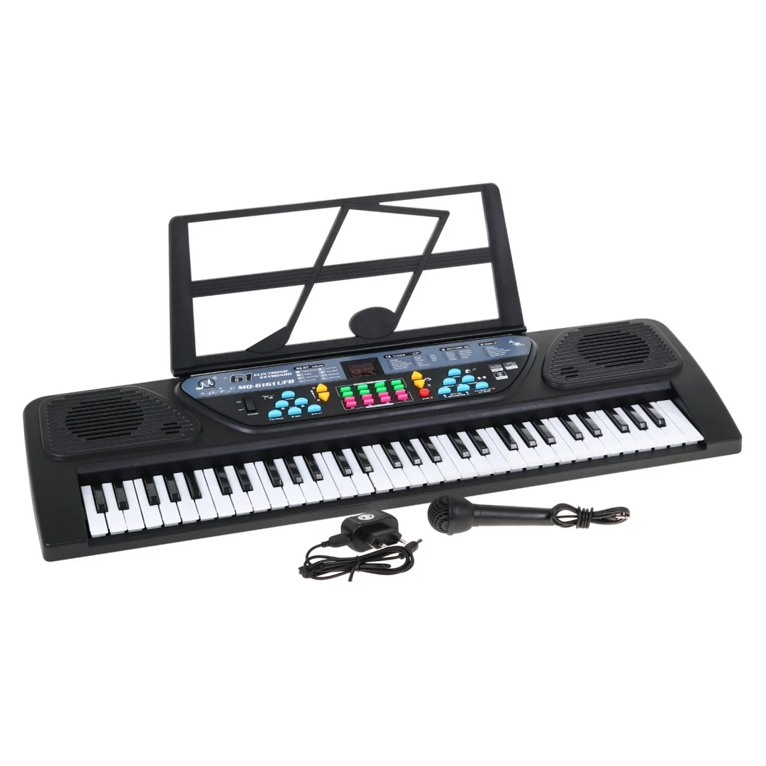 Keyboard z trybem nauki dla Stojak na nuty Mikrofon Nagrywanie model