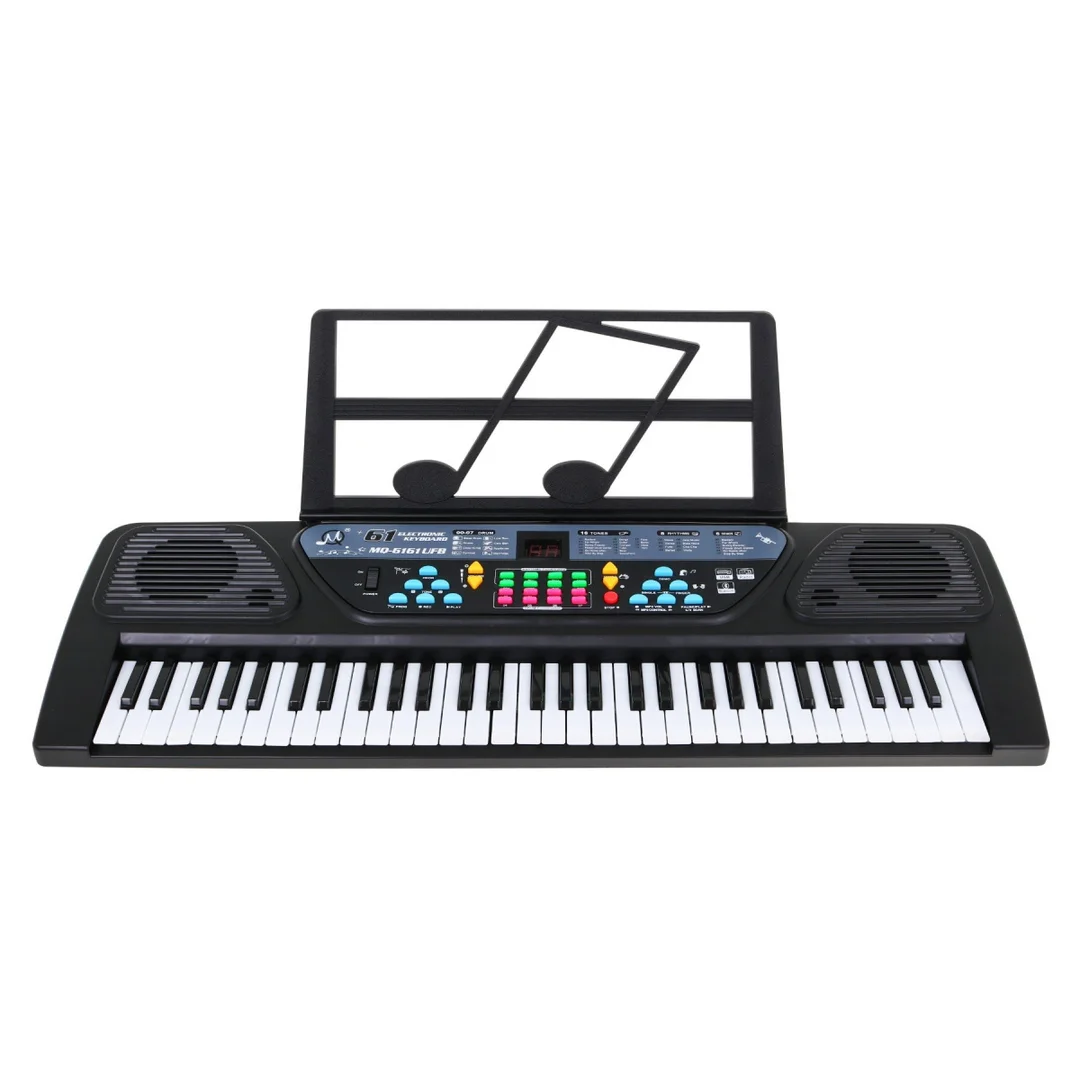 Keyboard z trybem nauki dla Stojak na nuty Mikrofon Nagrywanie model