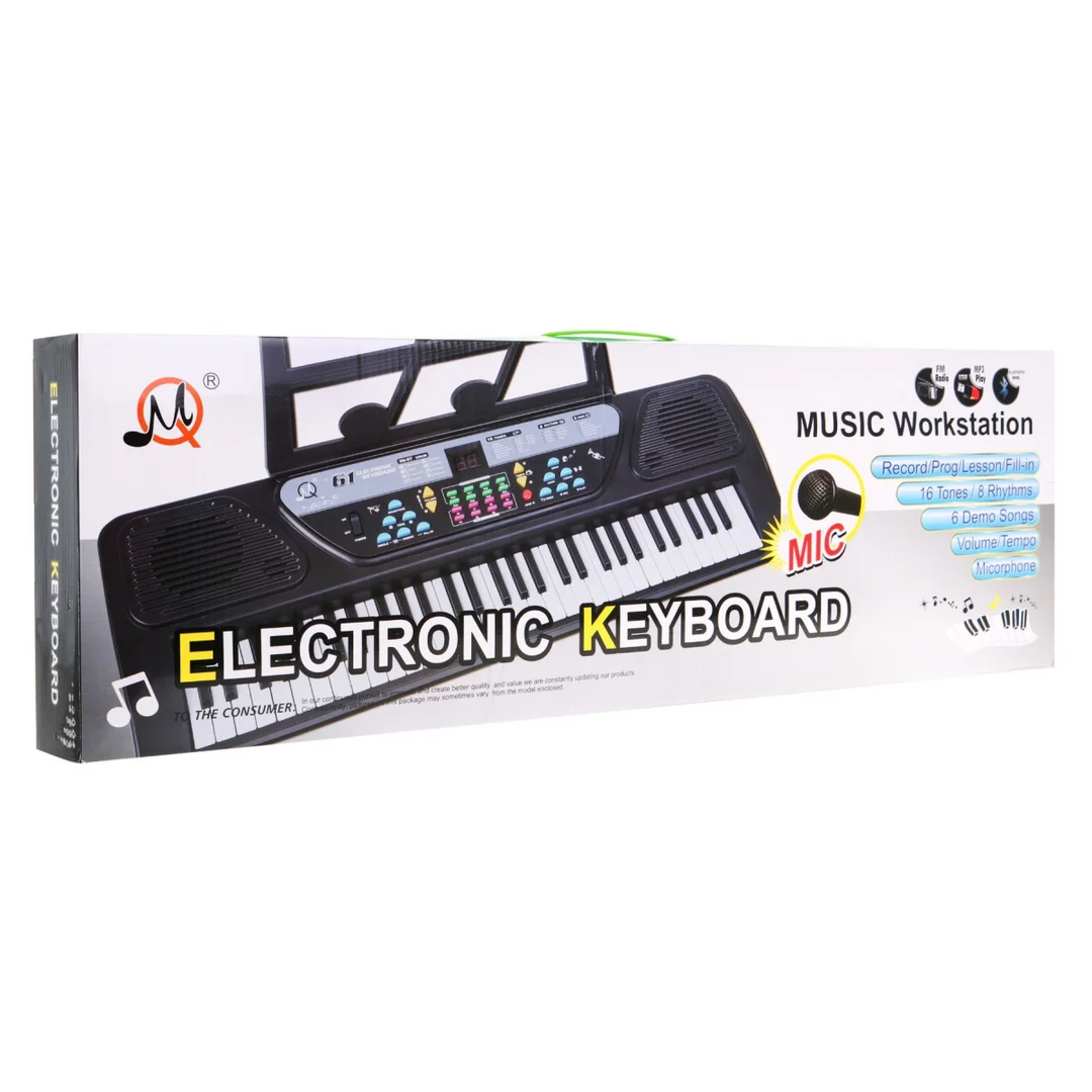 Keyboard z trybem nauki dla Stojak na nuty Mikrofon Nagrywanie model