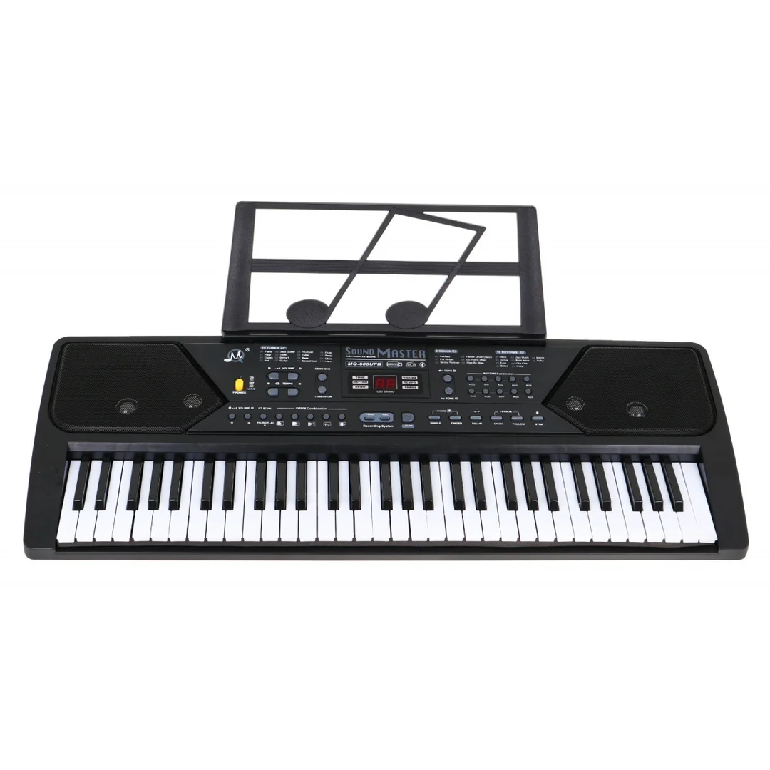 Keyboard z trybem nauki dla Stojak na nuty Mikrofon Radio model