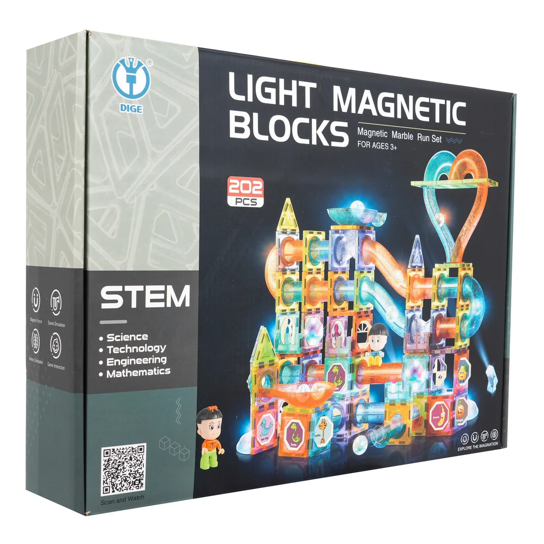 Klocki Magnetyczne elementów