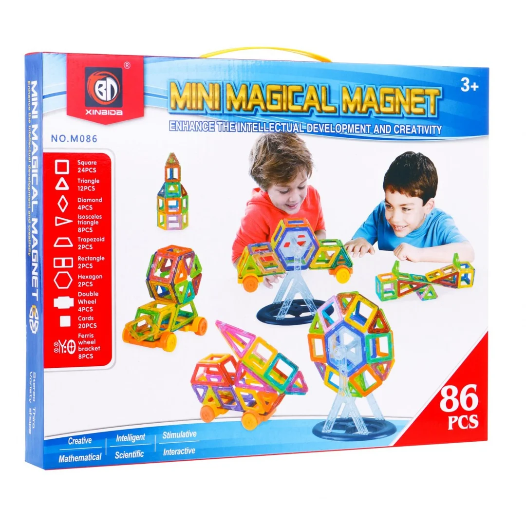Klocki Magnetyczne elementów