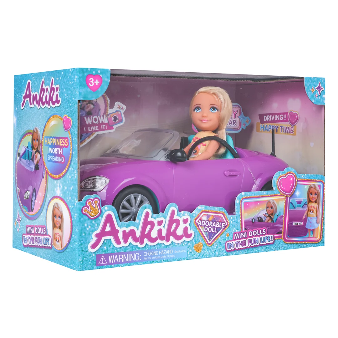 Lalka Ankiki i Auto Akcesoria