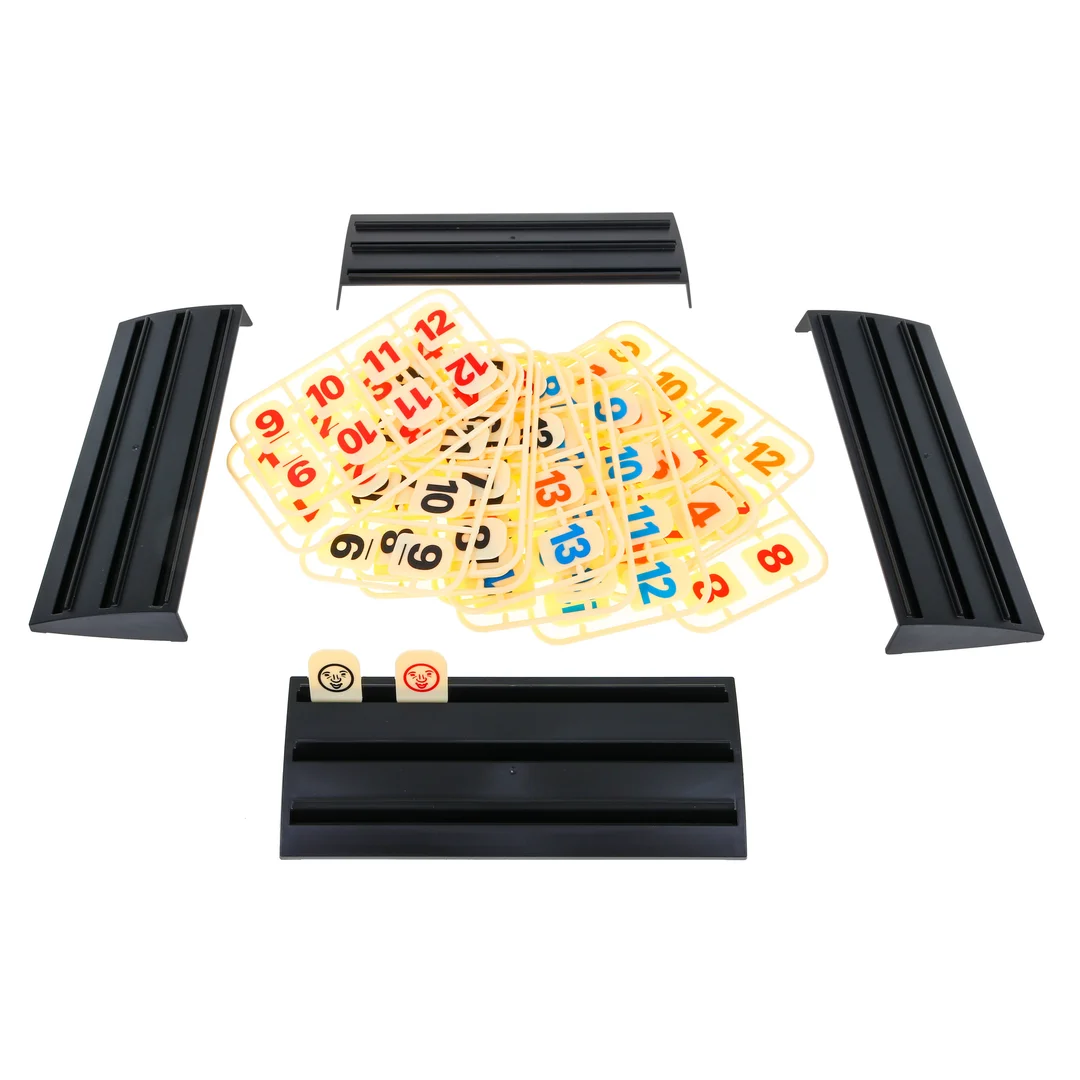 Logiczna gra liczbowa Rummy dla dzieci dorosłych Rodzinna rozrywka Nauka matematyki