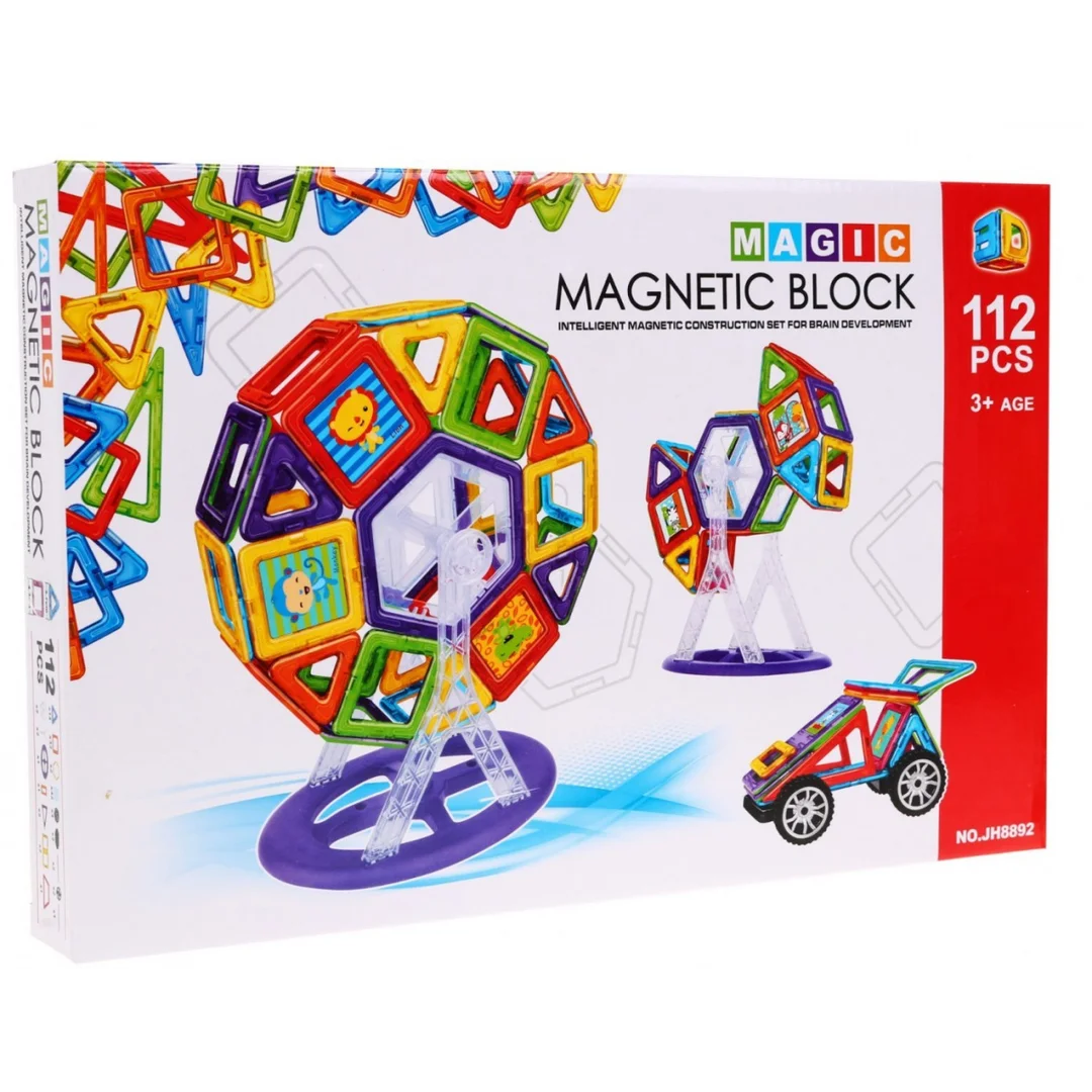 Magiczne Klocki Magnetyczne elementów