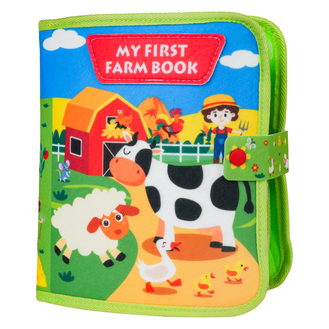 Sensoryczna Książeczka Dla Najmłodszych Farma