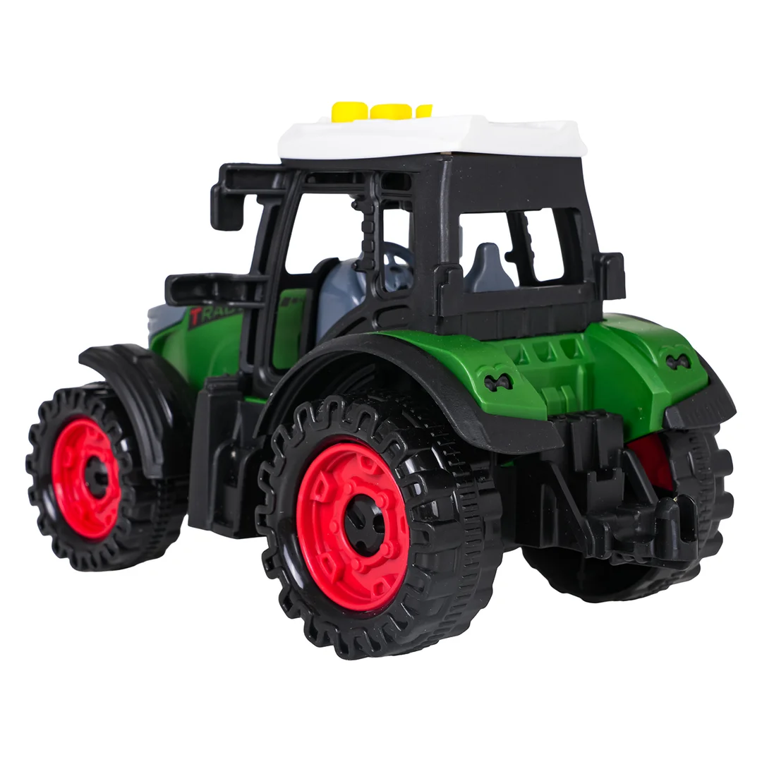 Traktor z Funkcją Świateł i Dźwięku Ciemno Zielony