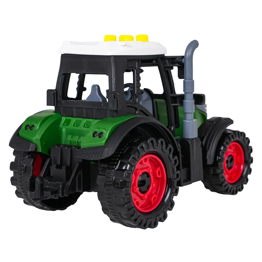 Traktor z Funkcją Świateł i Dźwięku Ciemno Zielony
