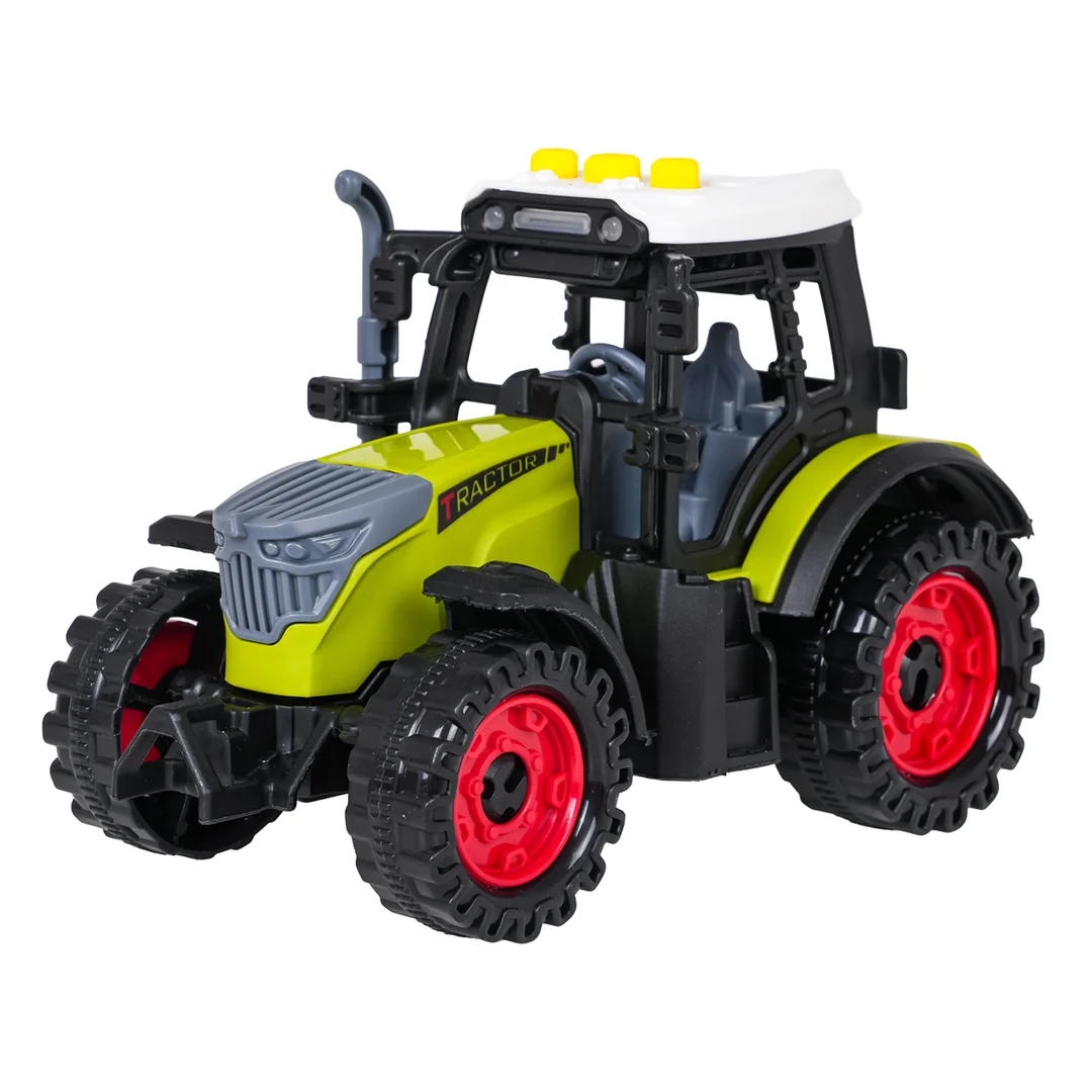 Traktor z Funkcją Świateł i Dźwięku Jasno Zielony