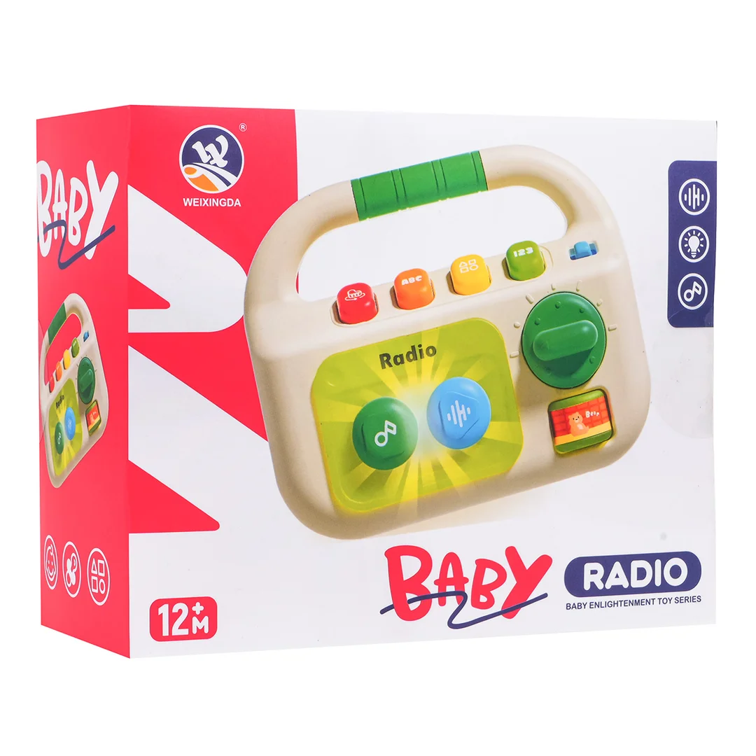Wielofunkcyjne Radio z Dźwiękami dla Najmłodszych