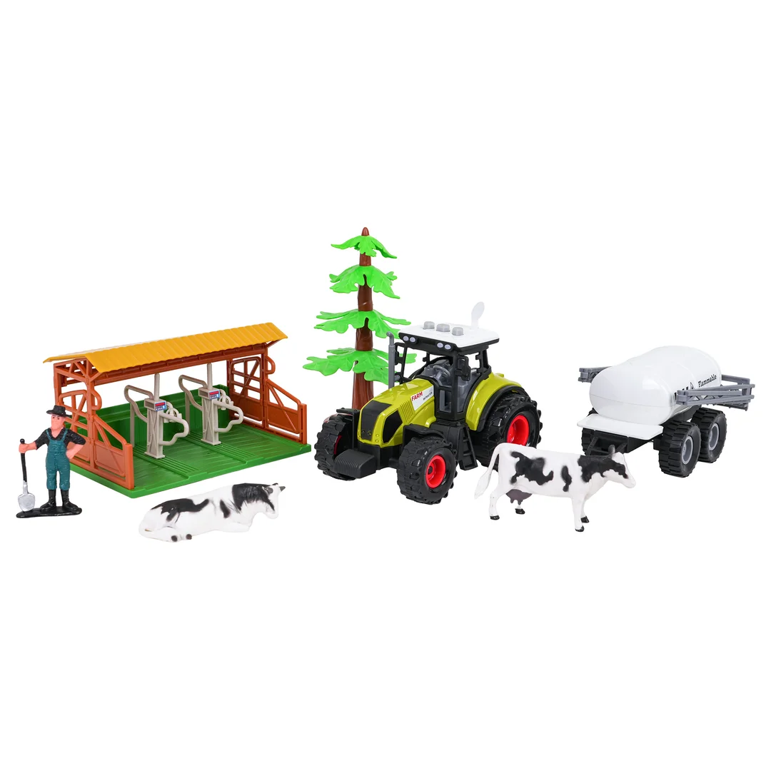 Zestaw Farmerski z Traktorem