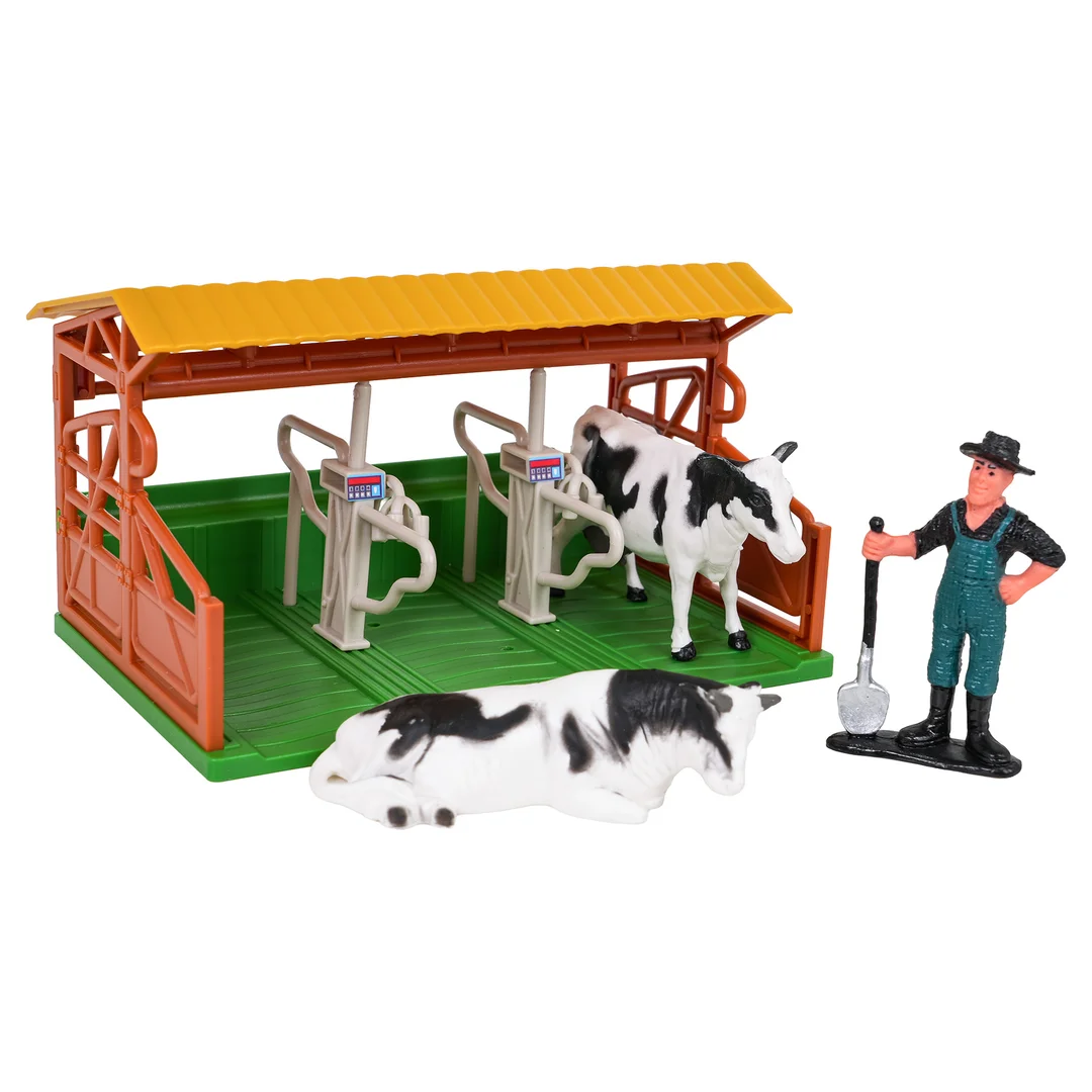 Zestaw Farmerski z Traktorem