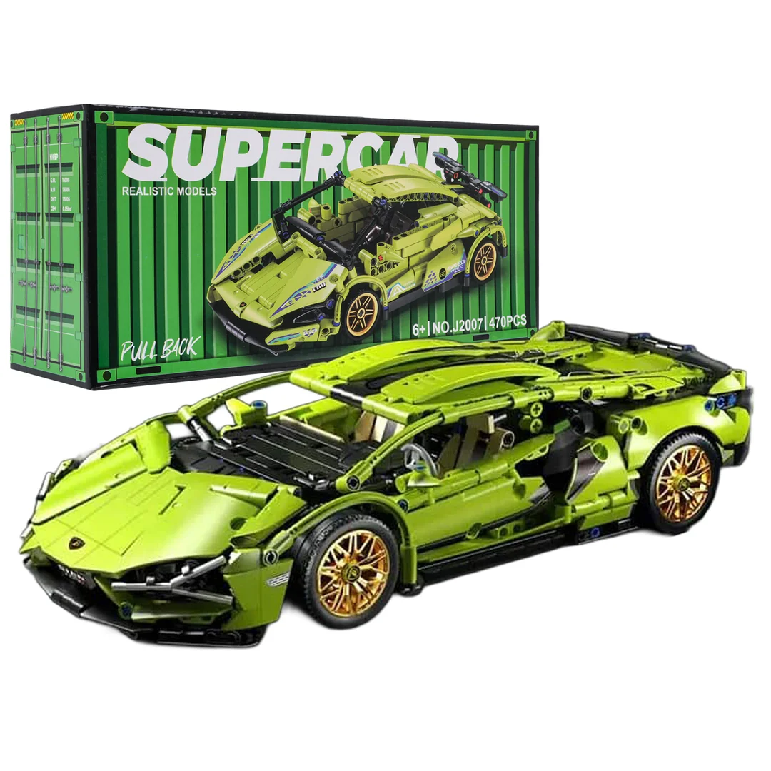 Zestaw Klocków Auto Sportowe