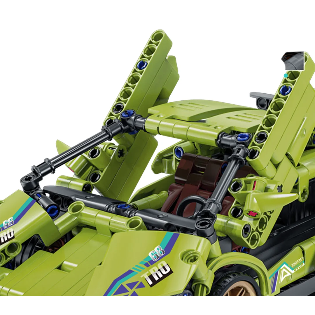 Zestaw Klocków Auto Sportowe
