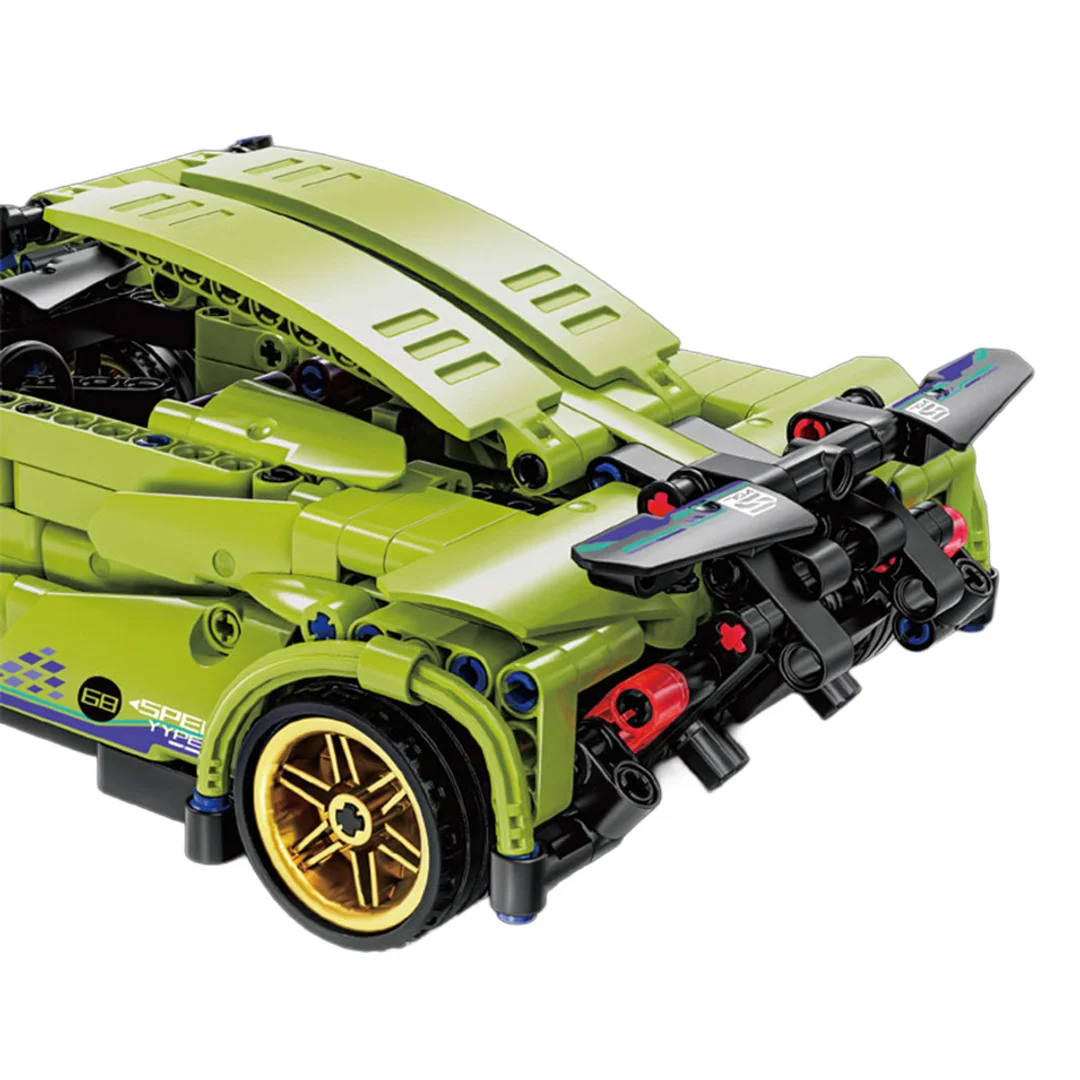 Zestaw Klocków Auto Sportowe